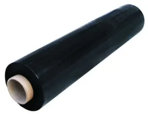 Stretch wrap 50cm/200m/17mkr, black