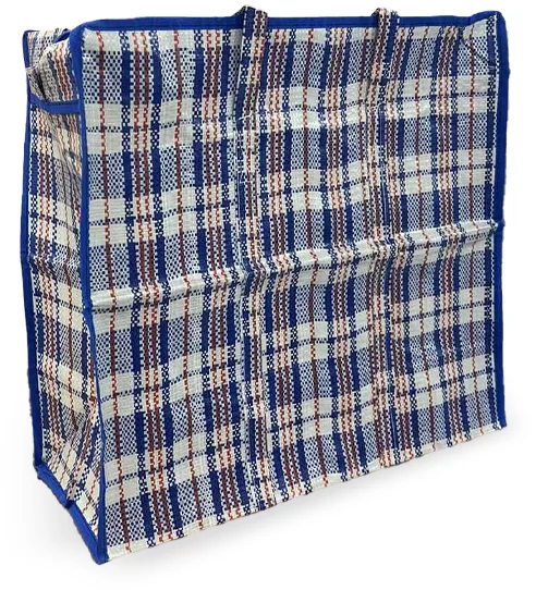 Plaid plastic bag 48x44x20 cm, with zipper