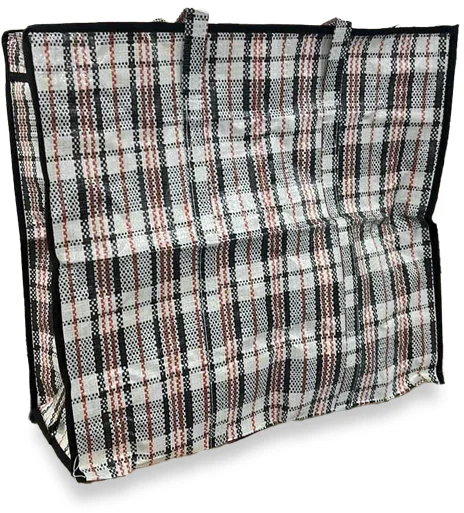 Plaid plastic bag 54x50x22 cm, with zipper